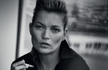 PLKate Moss, Paris, 2015 Vogue Italia © Peter Lindbergh