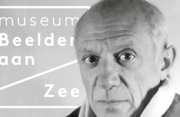Affiche tentoonstelling Picasso aan zee - Museum Beelden aan Zee