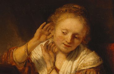 Rembrandt, Jonge vrouw met oorbellen, 1656 - State Hermitage Museum, St Petersburg